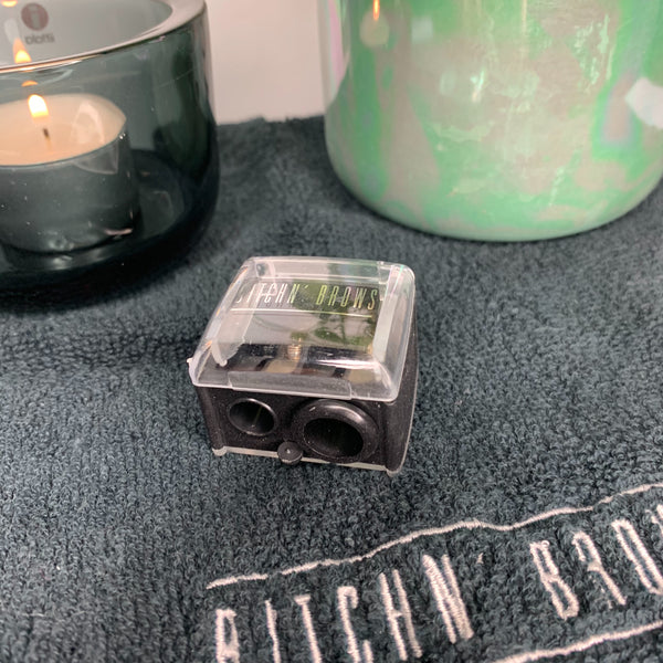 Brow pencil sharpener